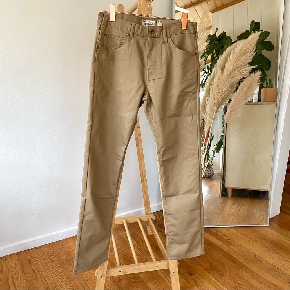 Patagonia Performance Twill Khaki jeans NWOT